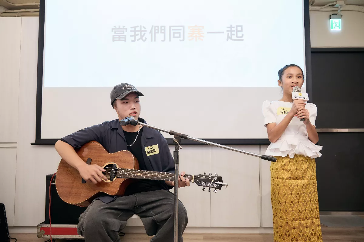 【人間福報】當我們同「寨」一起 柬國女孩獻唱謝台灣